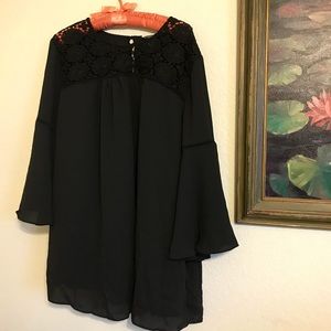 Boho Baby Bell Sleeve Blouse